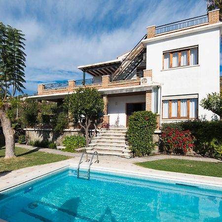 מאלגה Queen Of The Ocean Villa: Stately Style House With Pool מראה חיצוני תמונה