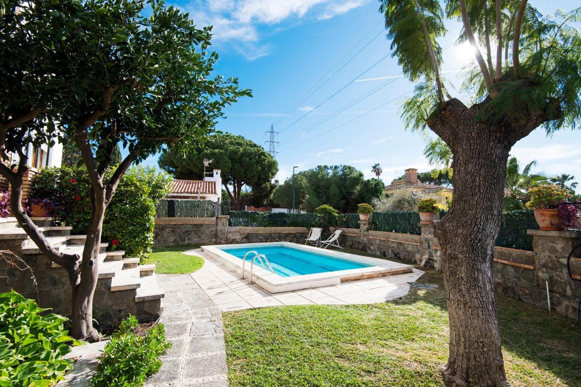 מאלגה Queen Of The Ocean Villa: Stately Style House With Pool מראה חיצוני תמונה