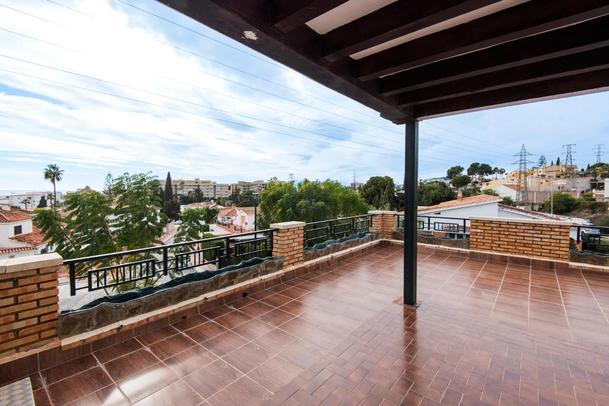 מאלגה Queen Of The Ocean Villa: Stately Style House With Pool מראה חיצוני תמונה