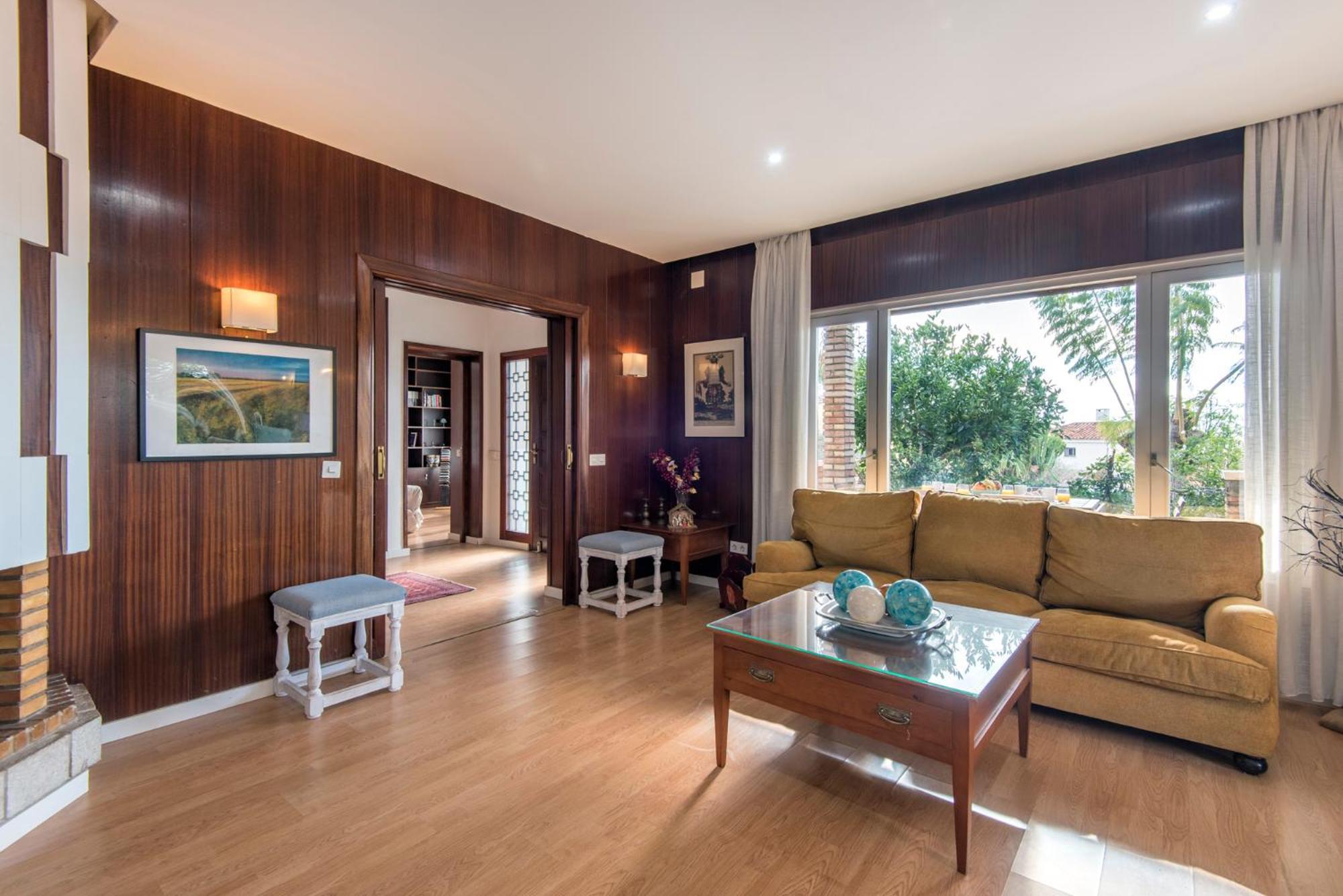 מאלגה Queen Of The Ocean Villa: Stately Style House With Pool מראה חיצוני תמונה